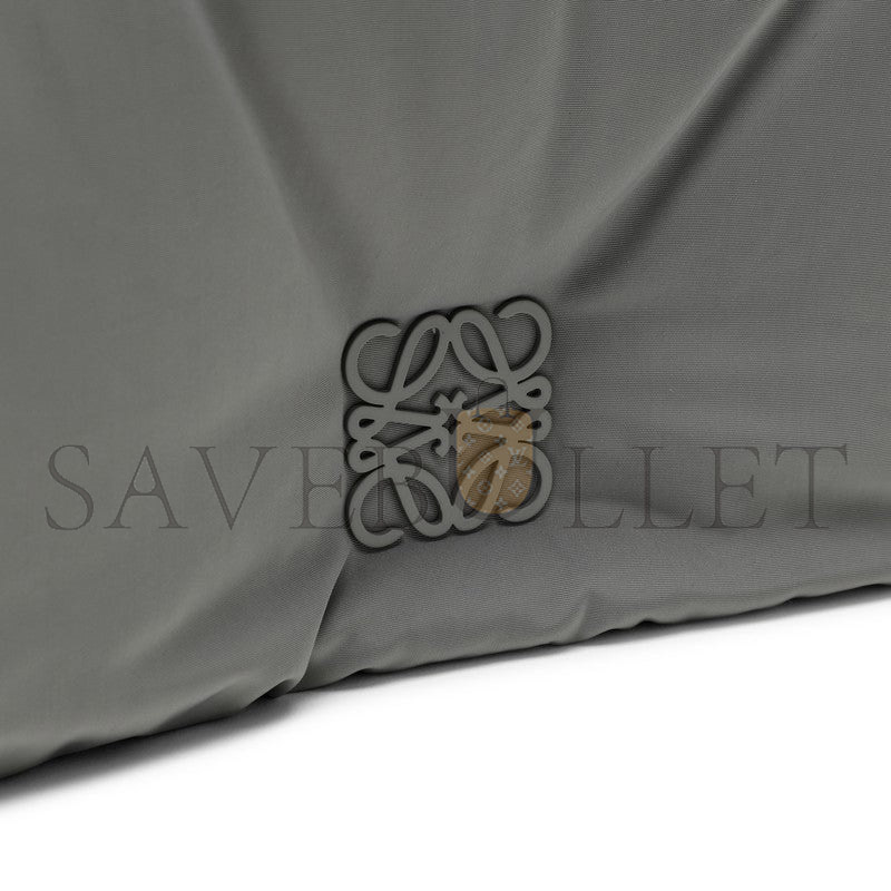 L0ew* goya asphalt nylon puffer bag men b896g22x01ny (30*20.5*10cm)